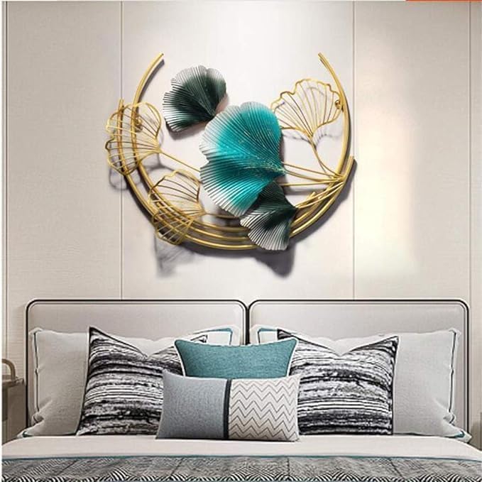FUNTEREST Metal Wall Art for Home Decor-Home Decoration Items for Living Room&Bedroom-Stylish Wall Decor for Bedroom Living Room Dining/Office Farm Items 42cm 1