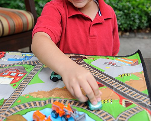 Full Throttle Construction Zone 2-Sided Playmat w/ 1 Car 4