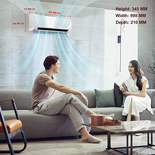 LG 1.5 Ton 5 Star Inverter Split AC (Copper, 4-in-1 Convertible Cooling, HD Filter with Anti-Virus Protection, 2021 Model, MS-Q18ENZA, White) 3