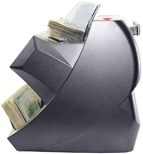 AccuBANKER AB4200 Bill Counter, 300 Bills Hopper Capacity, 200 Bills Stacker Capacity, Variable Counting Speeds up to 1,800 Bills/min & Emergency Stop Function, Commercial Grade, UL & CE cert 2