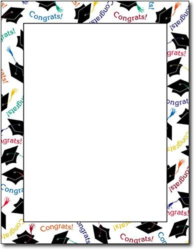 Graduation Congrats Paper - 80 Sheets