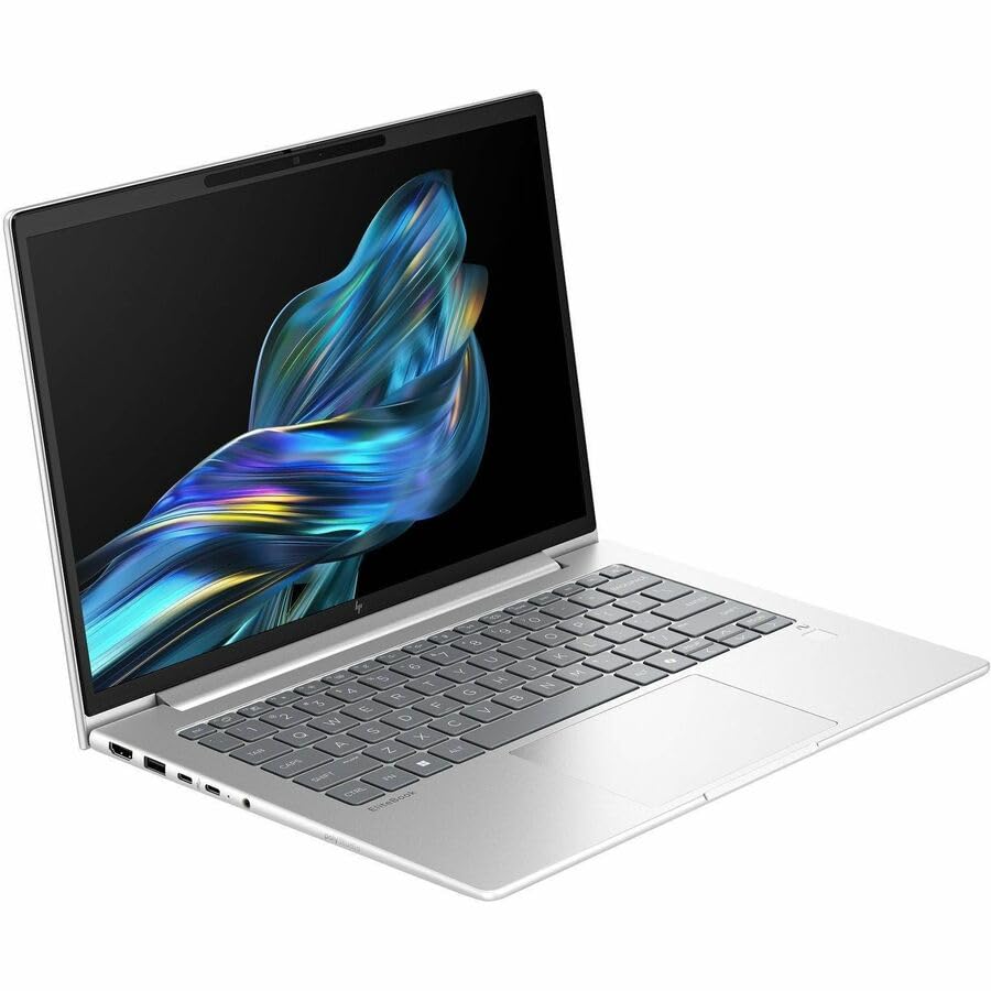 HP EliteBook 6 G1q 14" Copilot+ PC Notebook - WUXGA - 60 Hz - Qualcomm Snapdragon X Plus X1P-42-100 - 16 GB - 512 GB SSD - English Keyboard - Pike Silver - Qualcomm Chip - 1920 x 1200 - Windows 11 Pro 3