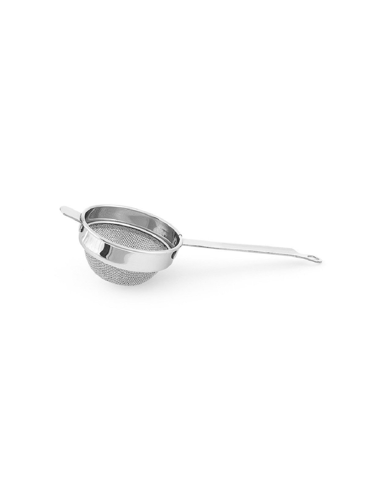 Kuber Industries Stainless Steel Double Mesh Tea Strainer Chalni 10 cm Diameter (Silver) (CTKTC01764) 3