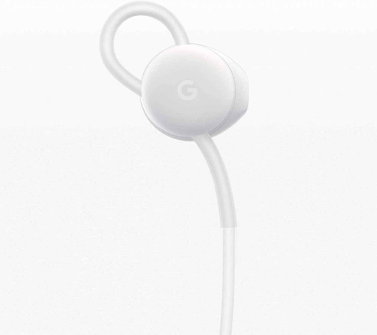 Google Earbuds Wired Headset USB-C, Comfortable Fit, Inline Controls, Compatible with Type-C Phones - White (Retail) 4