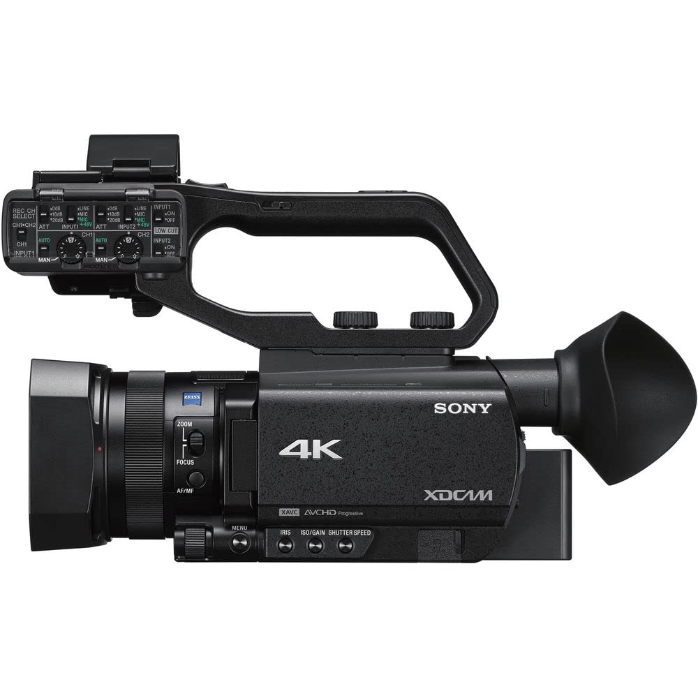 Sony PXW-Z90V 4K HDR XDCAM with Fast Hybrid AF PXW-Z90V, 64GB Memory Card, Bag, Card Reader, Memory Card Wallet, Cap Keeper, Cleaning Kit 6