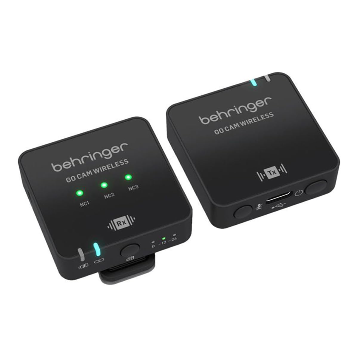 Behringer GO CAM Wireless Digital Clip-On Microphone System for Content Creators (GO CAM Wireless) 4