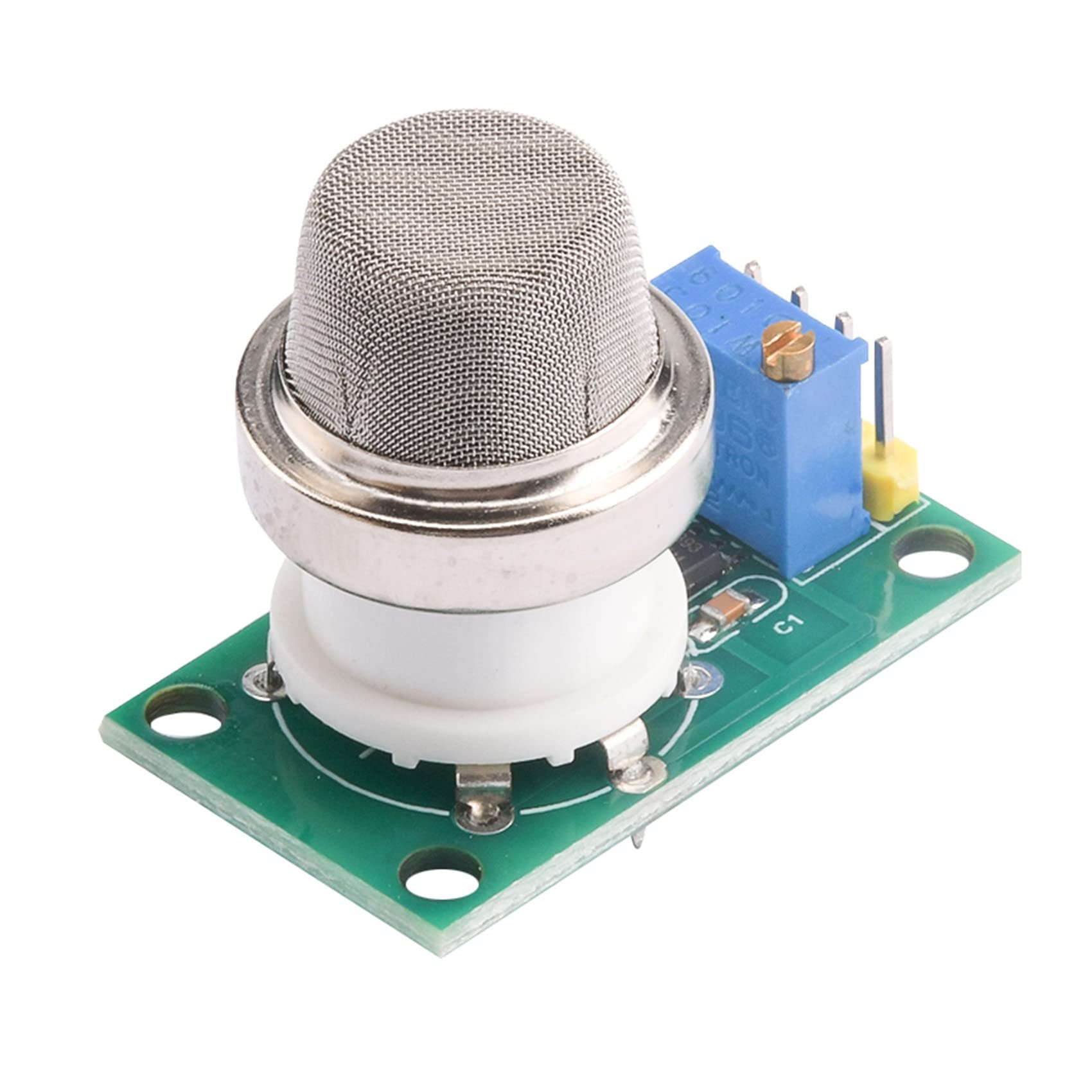 Pasuihcay MQ136 Hydrogen Sulfide Gas Sensor Module H2S Gas Detection Sensor Module High Sensitivity Sensor Module, Green 6