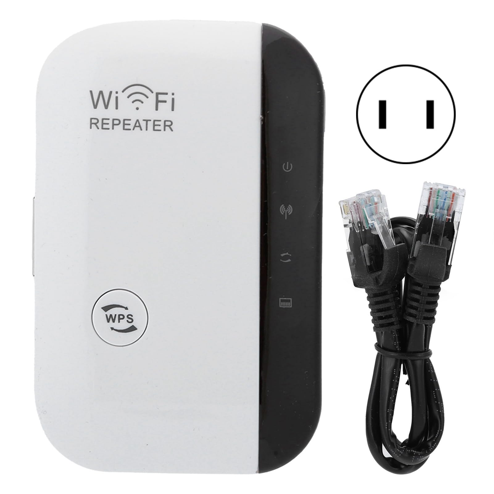 Fydun 300Mbps Wireless WiFi, WiFi Range Extender Signal Amplifier Repeater Super BoosterUS Plug 3