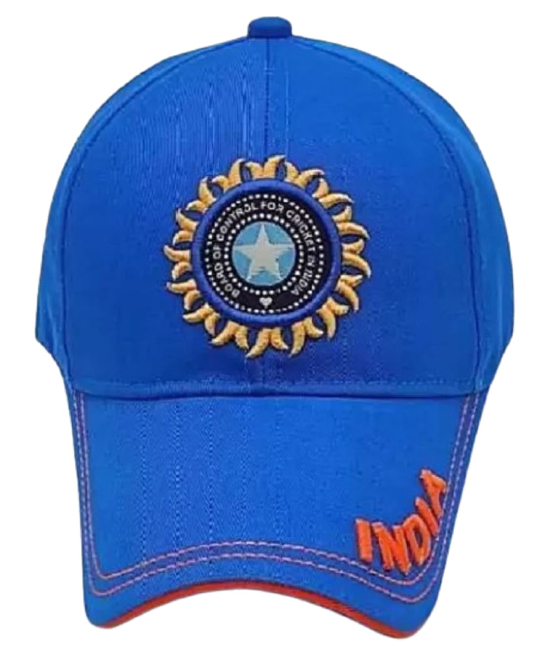 India Cricket Cap Original Quality Head Caps for Men Unisex Mens Cap Adjustable Buckle Caps Men women for All Sports Cricket Cap (multicolor+blue+d blue) 6