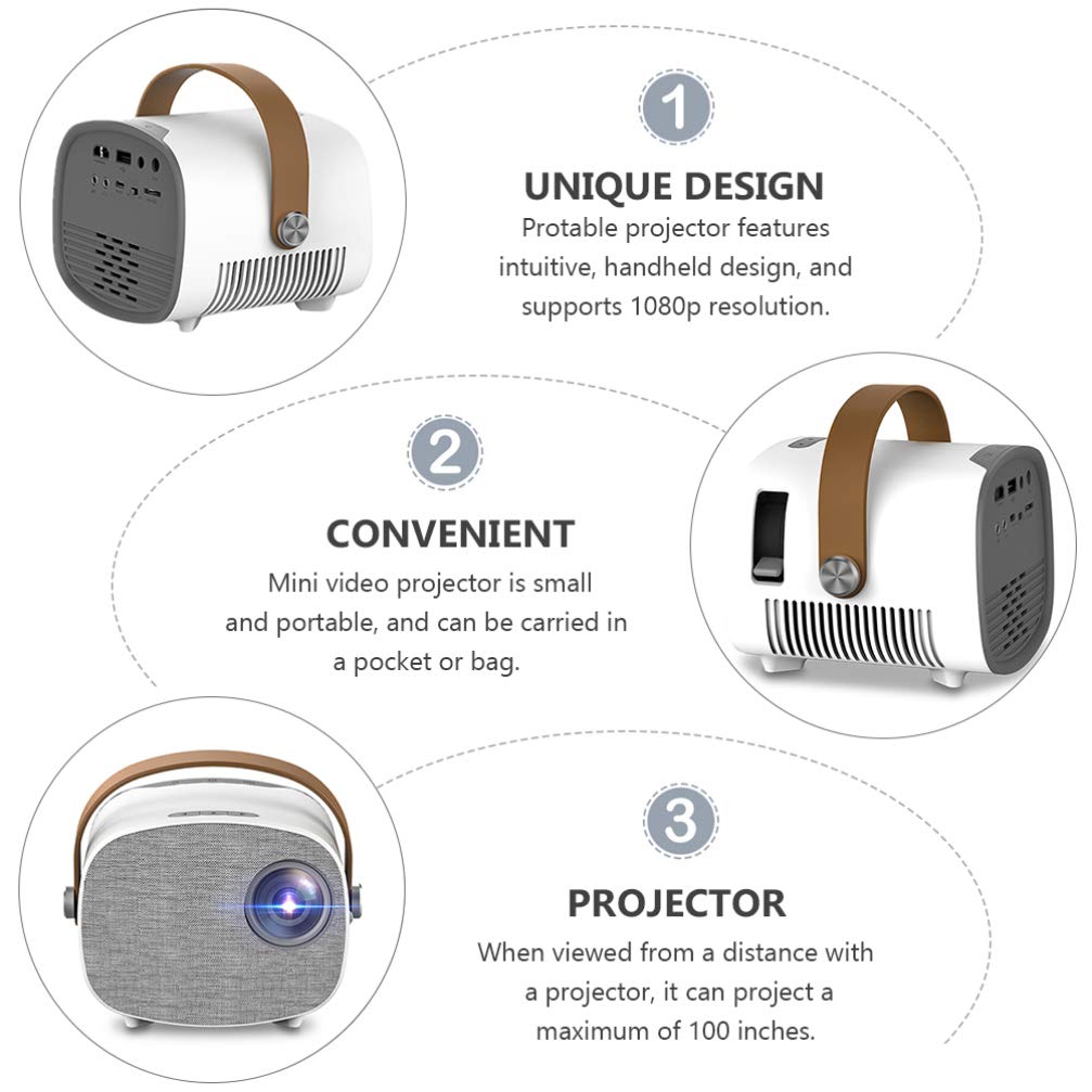 projector travel business gifts proyectores para casa mini 4k player proyectores portatiles Projection Machine Cinema Media Player cell phone 1080p Electronic component 6