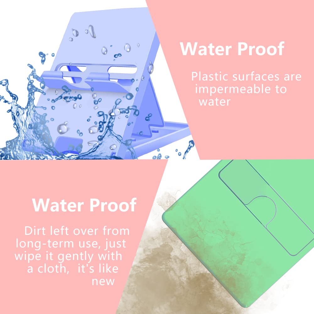 ELIATER Stand Compatible with Nintendo Switch, Adjustable Switch Playstand, Foldable Phone Stand for Desk, Compact & Portable Switch Holder Accessories (Purple) 5