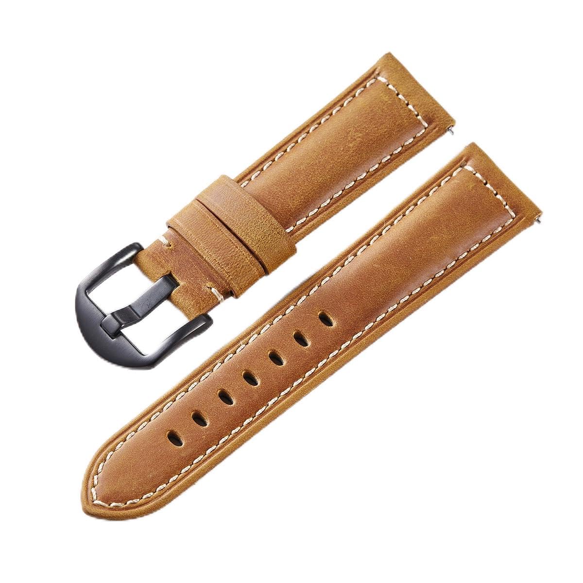 Watch Strap,Watch Bands,Retro Leather Strap Universal 20mm 22mm Watch Quick Bracelet Accessories 1