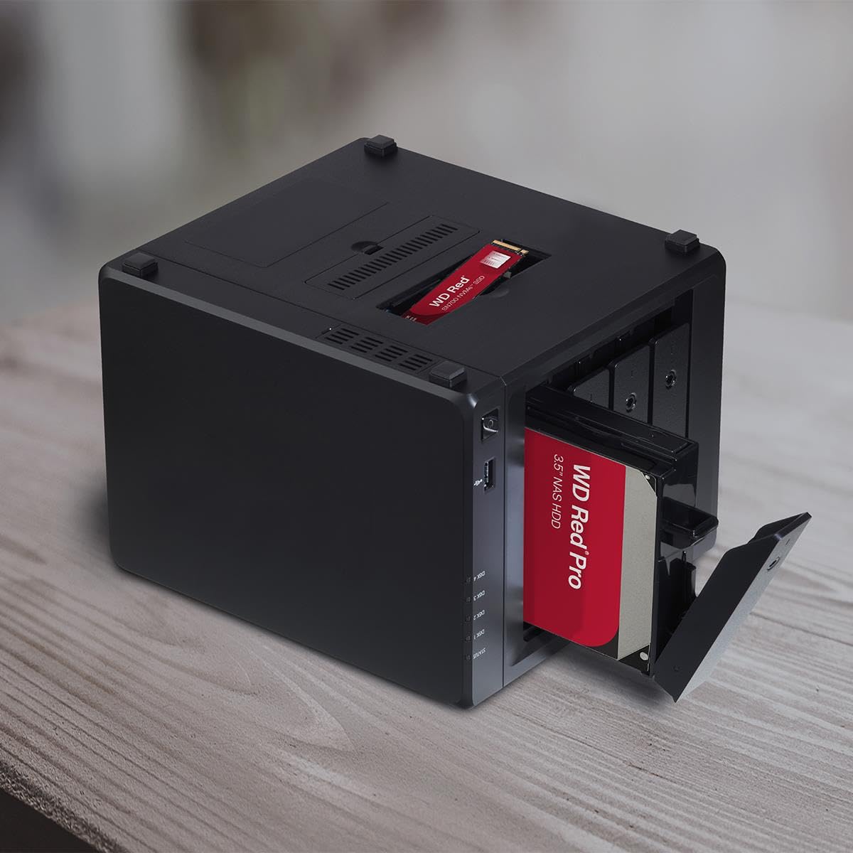 Western Digital 24TB WD Red Pro NAS Internal Hard Drive HDD - 7200 RPM, SATA 6 Gb/s, CMR, 512 MB Cache, 3.5" -WD241KFGX 4