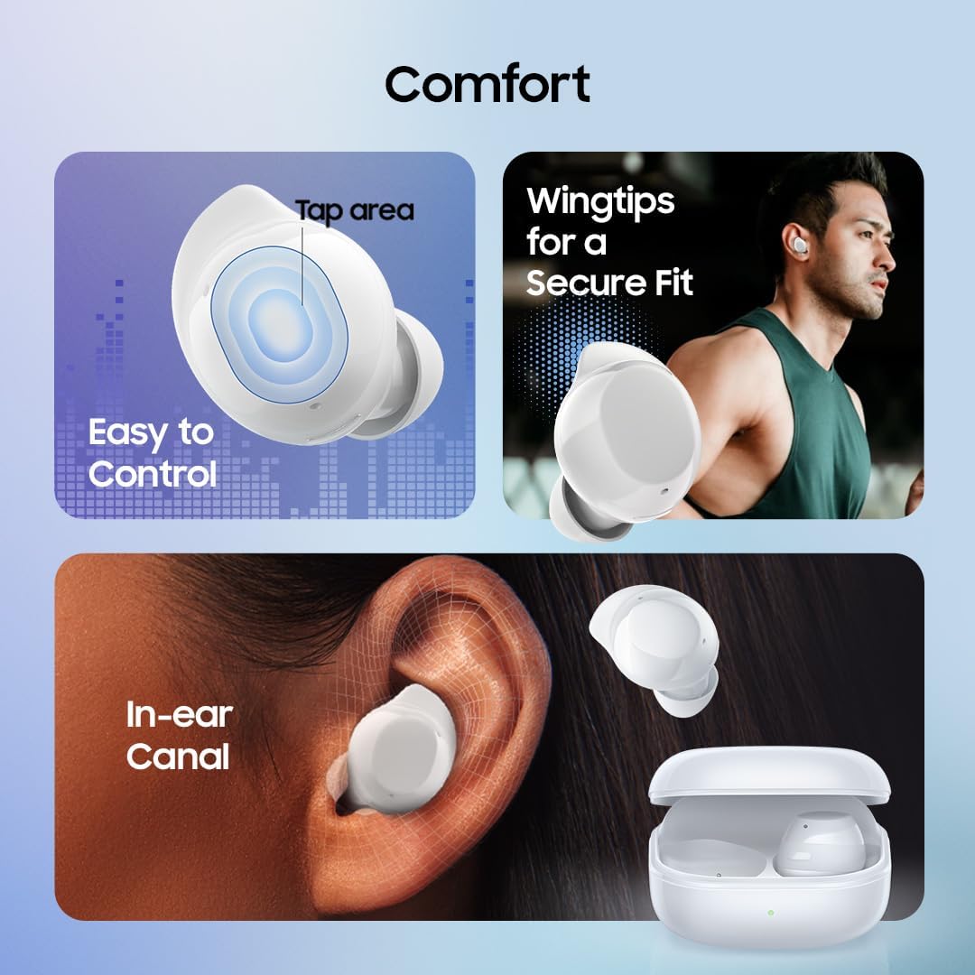 Samsung Galaxy Buds Core SM-R410 (2025) | Latin American Stock | Bluetooth 5.4 | Active Noise Cancelation | up to 35h Continuous Music Playblack - (White) 3