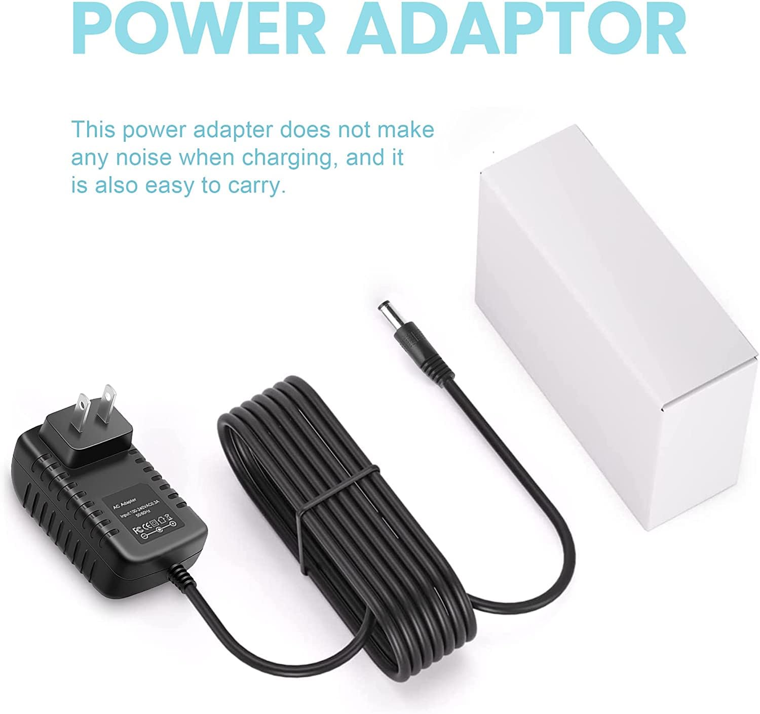 Nuxkst AC DC Adapter for Cisco RV120W-E-G5 RV180W-A-K9-NA Wireless VPN Router Power Supply Cord 4