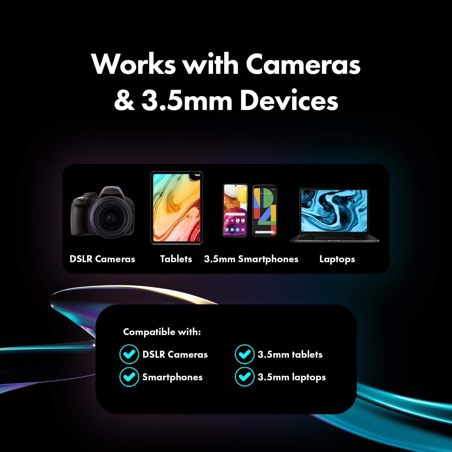 Movo NanoMic Wireless Lavalier Microphone for Camera – Clip-On TRS Wireless Mic System for DSLR, Camcorders, and Mirrorless Cameras – Dual Microphones with Charging Case for Video, Interviews 5