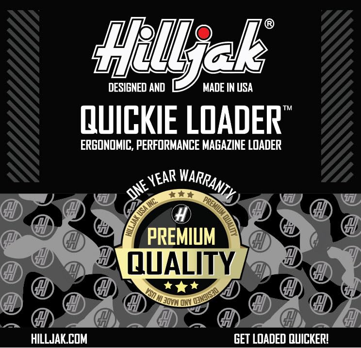 3D Printed Magazine Speed Loader Designed to fit Sig P365 S&W Shield Plus Ruger Max-9 Springfield Hellcat 9mm, Walther P99C, Canik TP9 Taurus PT92 PT99 TH9 GX4 G3/G3C G2/G2C - QL9P Red Stripe 4