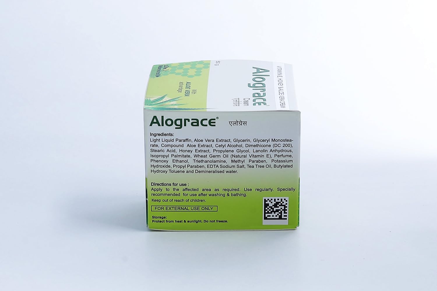 Alograce Moisturizing Cream with Vitamin E, Honey & Aloe Vera | for Normal, Dry and Sensitive skin | 50 gm 5