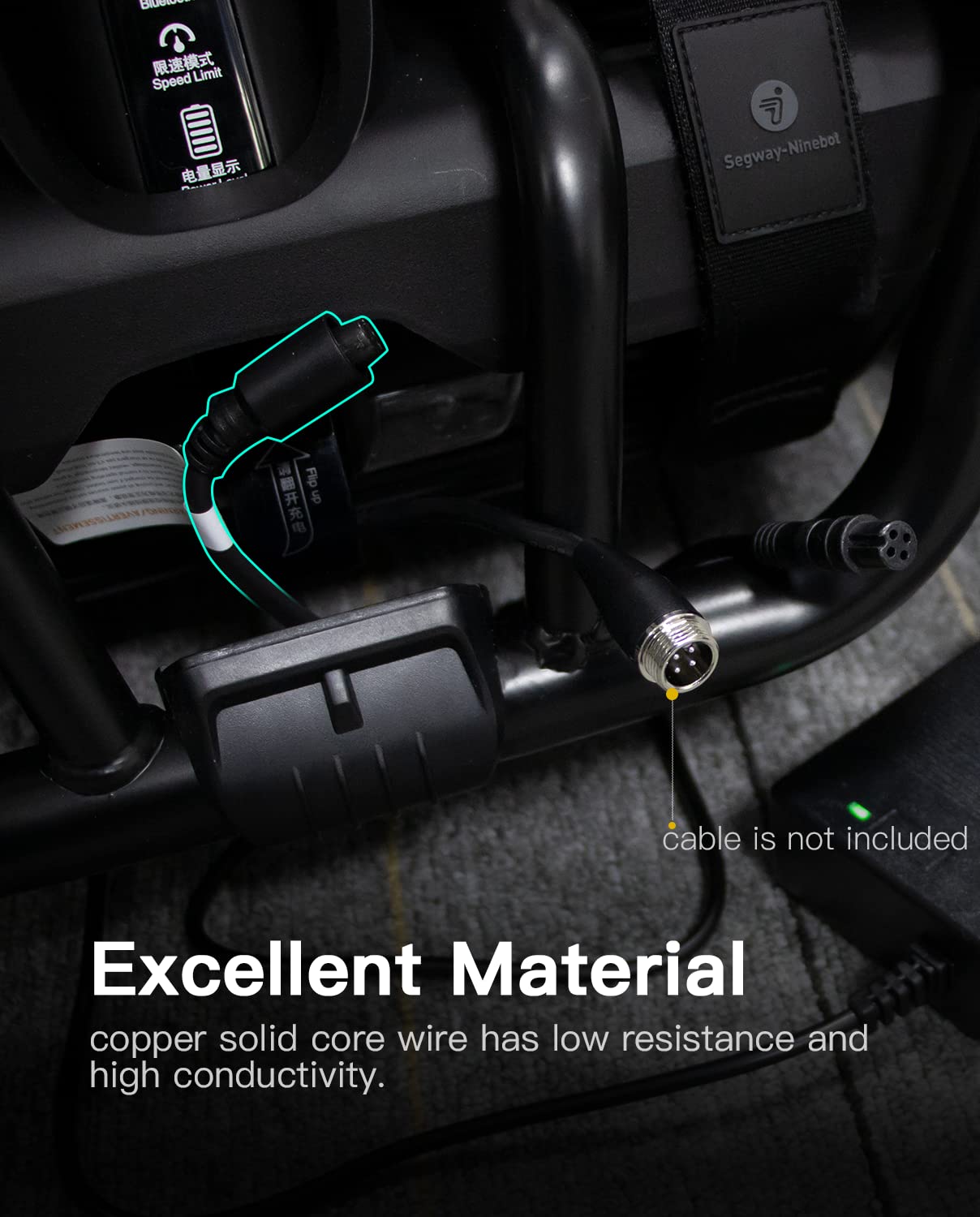 stio Frame Spring Wire Compatible with Ninebot by Segway Go Kart Kit Gokart PRO Refit Smart Scooter Replacements Frame Spring Line GoKart Original Accessories 5