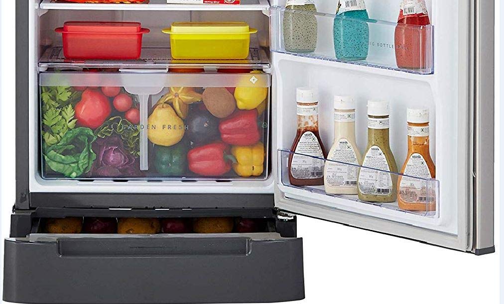 Whirlpool 245 L 3 Star Inverter Direct-Cool Single Door Refrigerator (260 IMPRO ROY 3S INV ALPHA STEEL, Alpha Steel) with Pedestal 5