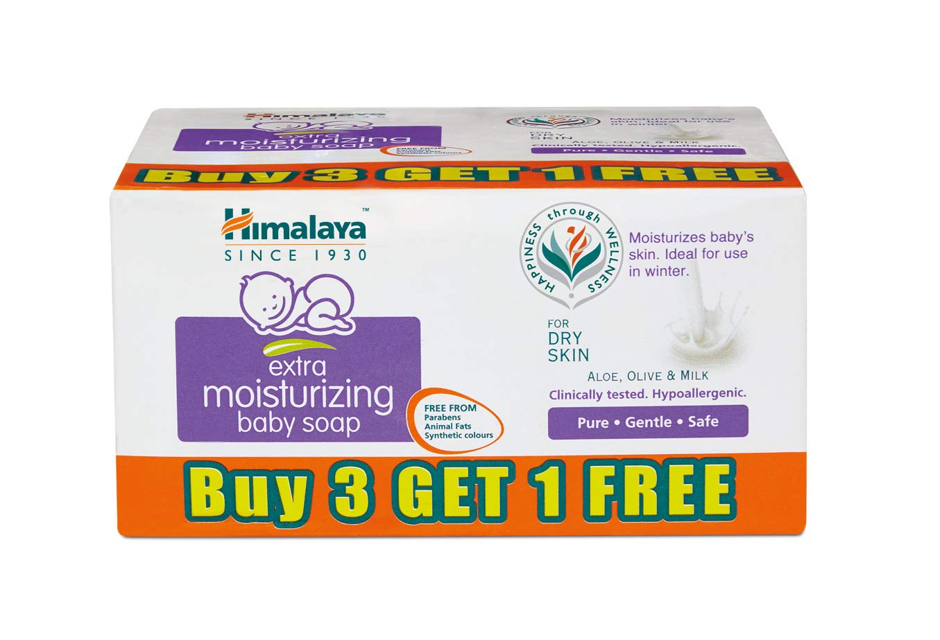 Himalaya Anti Hair Fall Shampoo With Bringaraja, 1000 Ml And Extra Moisturizing Baby Soap (75G, Free) 6