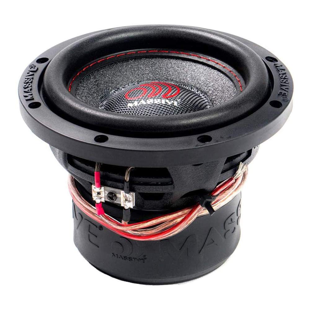 Massive Audio SUMMO64 | 6.5 Inch Car Audio 300 Watt SUMMO Series Competition Subwoofer, Single 4 Ohm, 1.5 Inch Voice Coil. Sold Individually 5