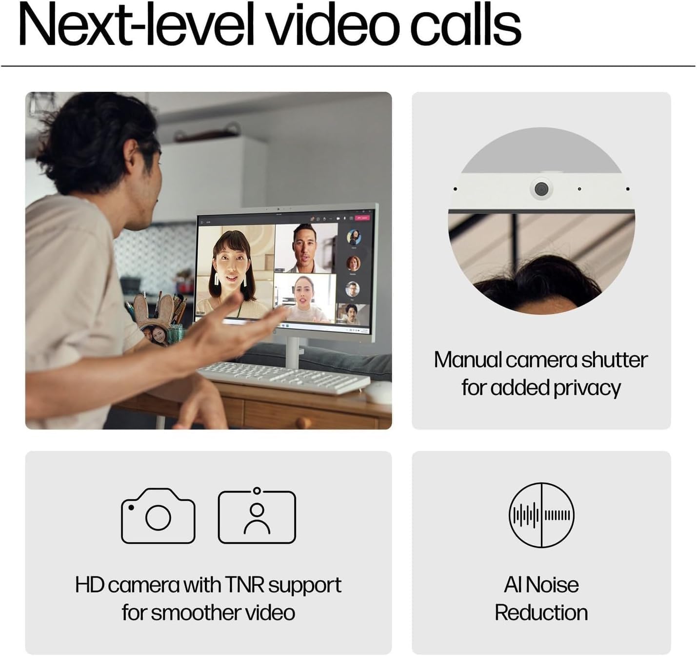 HP 2026 22" FHD All-in-One Desktop Computer • The New Version for Everyday Use • Latest 13th Gen Intel Quad-Core CPU • 16GB DDR5 • 500GB External+128GB UFS Storage • HDMI • Type-C • HD Webcam • Win11 5