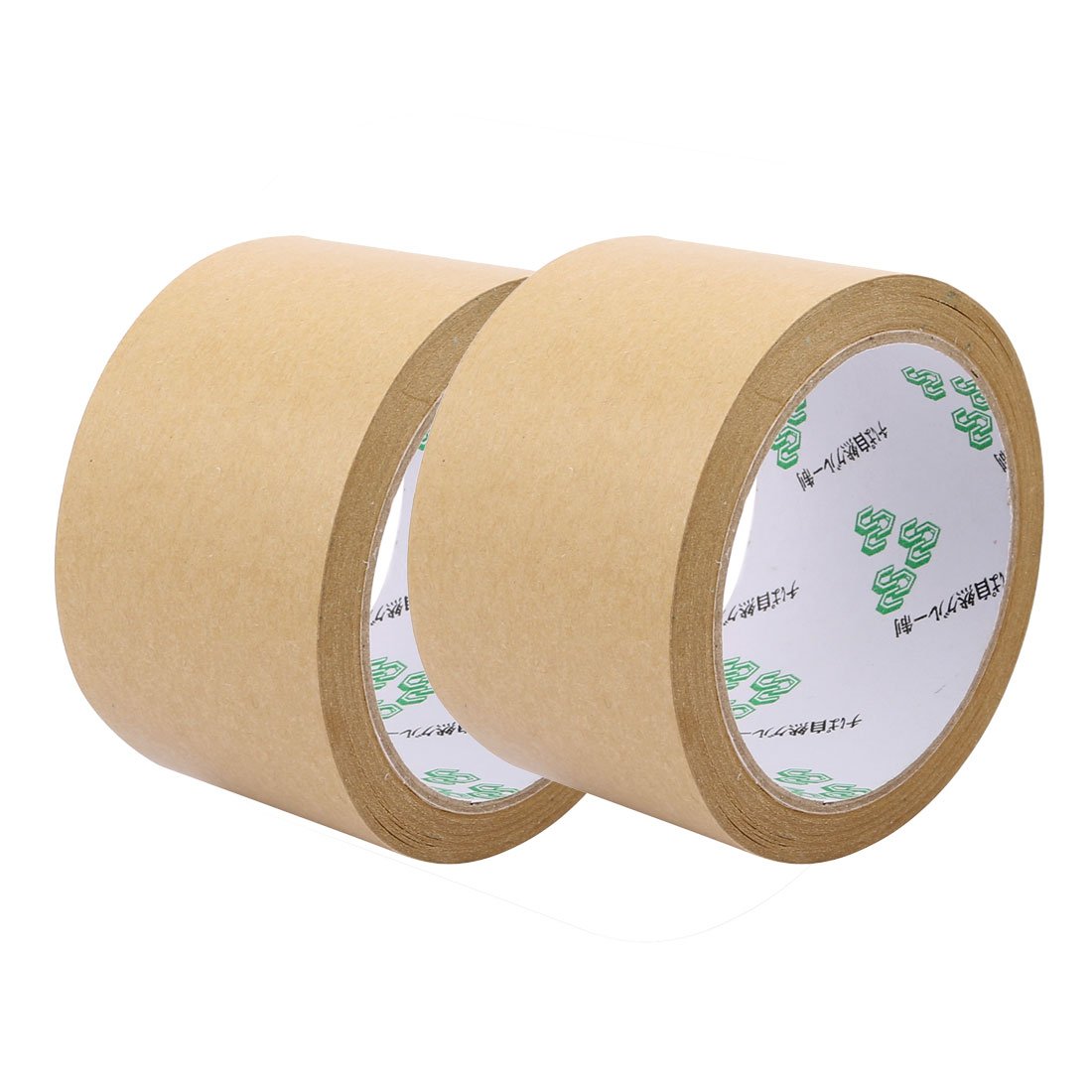 Aexit 2pcs 60mmx23M Electrical equipment Marking Seal Pack Hot Adhesive Electrical Insulation Tape Tawny