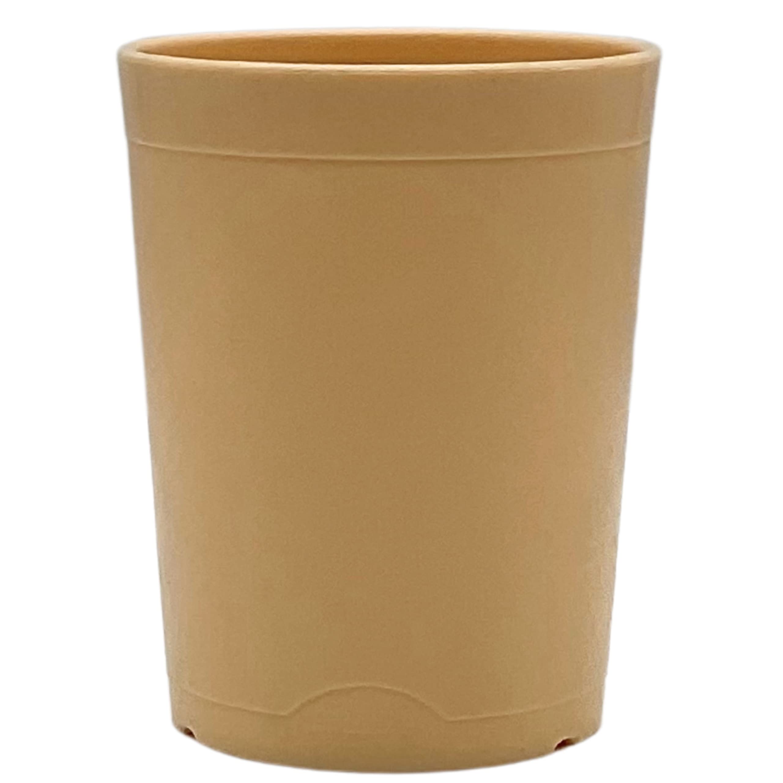 Cook's Brand Short Tumbler Cups, 12 Oz. Capacity, Co-Polymer, Tan, (Case of 48) 1