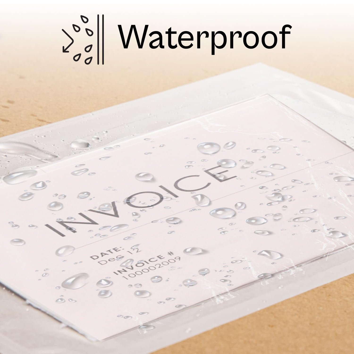 PSBM 1,000 PCS 5.12 x 8 Inch Clear Self-Adhesive Packing List Envelopes, Plastic Shipping/Mailing Pouch Enclosed Bags for Packing Slips Invoice Label 6