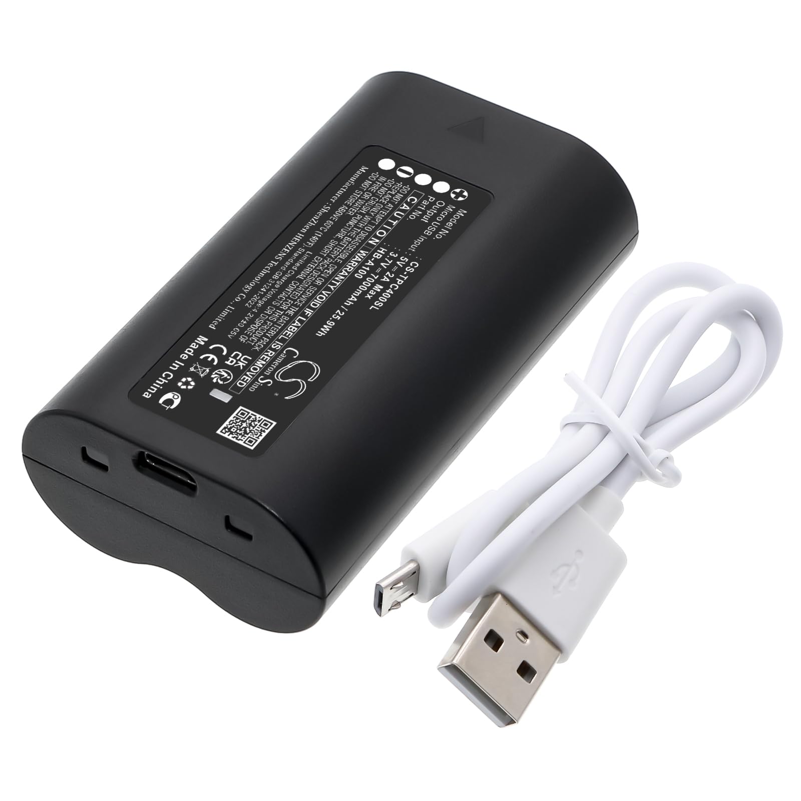 7000mAh / 25.9Wh Replacement Battery for TP-Link C400S2, C420S1, C420S2, D230S1, Tapo C400, Tapo C420, Tapo D230, HB-A100 3