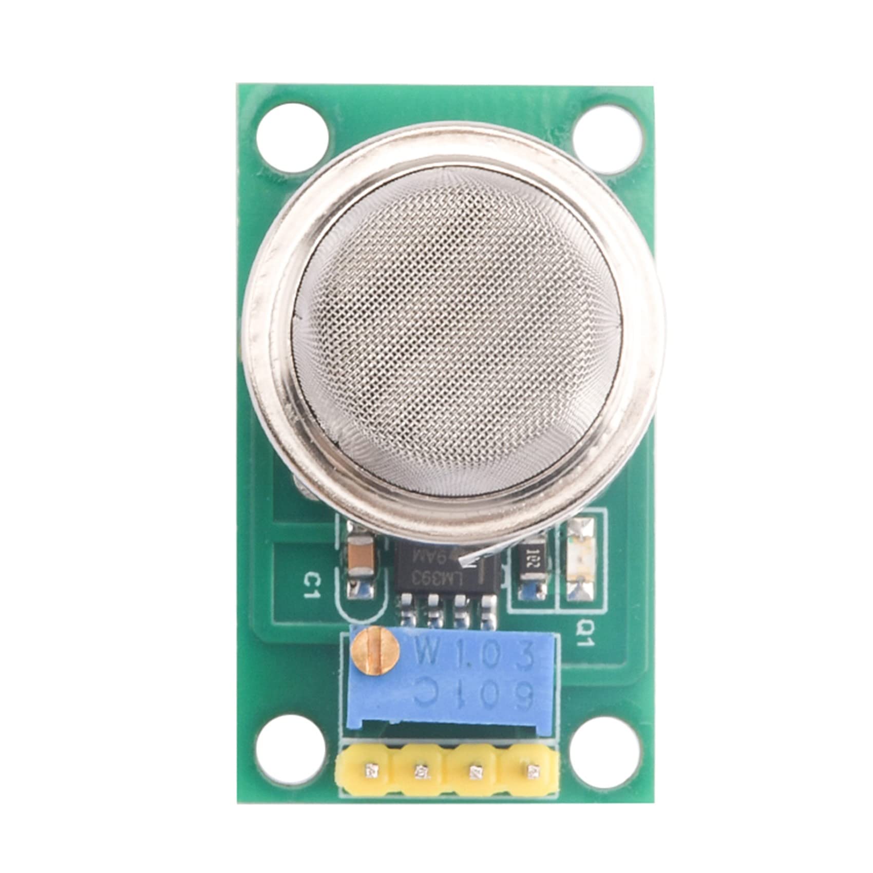 Pasuihcay MQ136 Hydrogen Sulfide Gas Sensor Module H2S Gas Detection Sensor Module High Sensitivity Sensor Module, Green 4