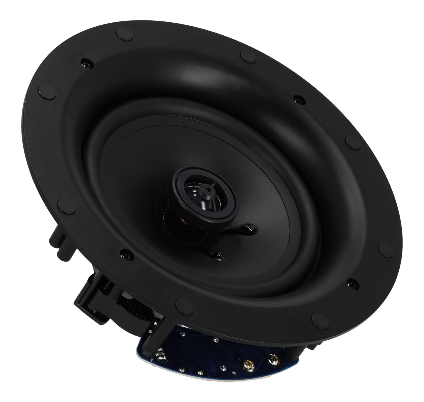 Rockville Pair Elite C64 6.5" 4-Ohm Ceiling Speakers - Swivel Tweeter, 6dB Attenuation, High-Grade Crossover, Magnetic Grill, 600W Home Theater Sound 6
