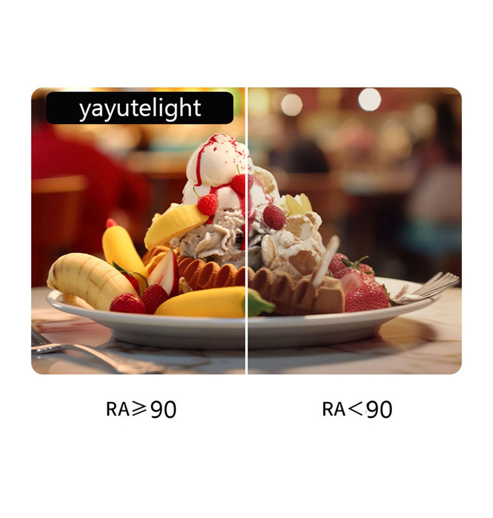 Dimmable B11 LED Candelabra Light Bulbs 40W 60W Equivalent B10 E26 Base 6W LED Chandelier Candle Light Bulbs,550LM,CRI90 10 Pack (2700K Soft White) 6