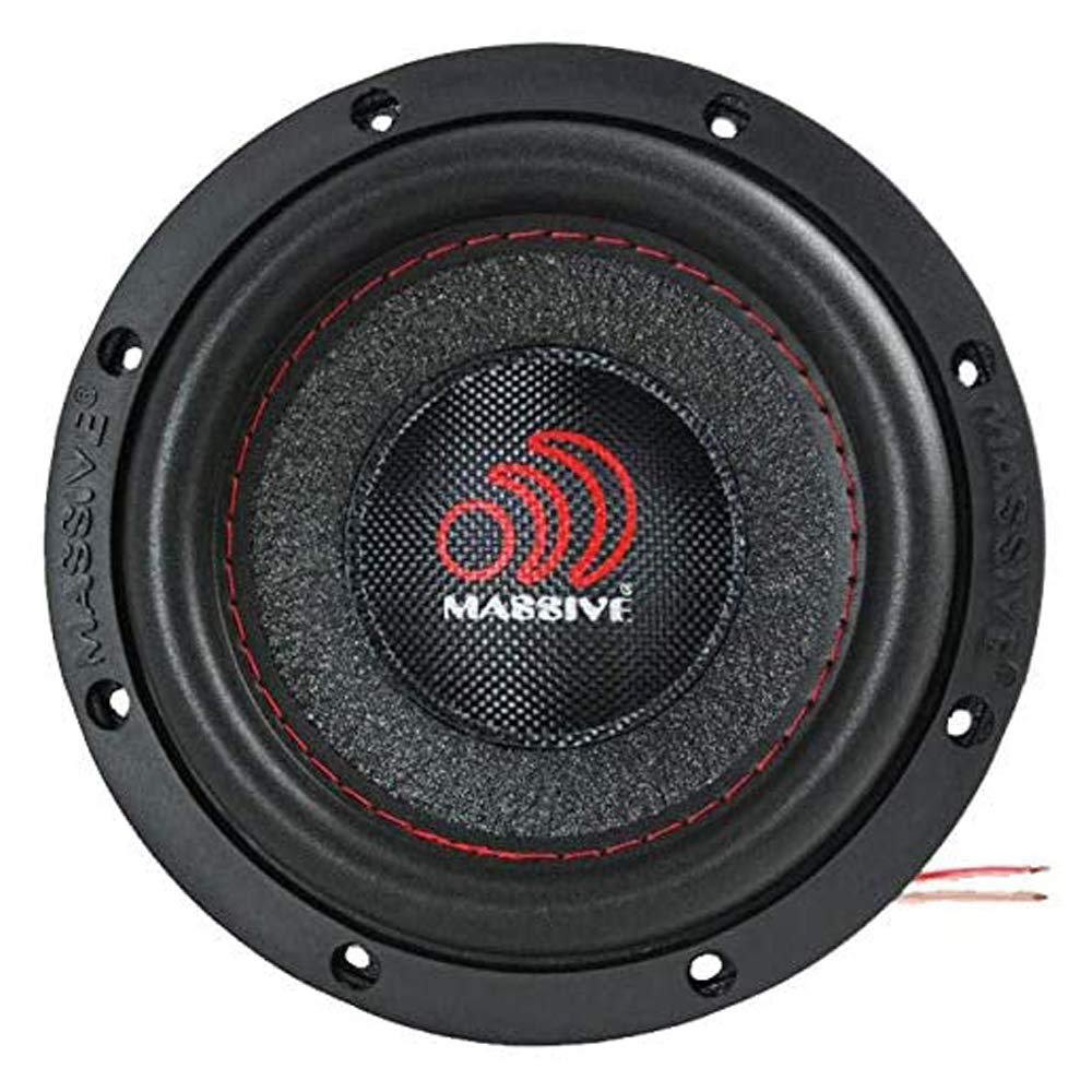 Massive Audio SUMMO64 | 6.5 Inch Car Audio 300 Watt SUMMO Series Competition Subwoofer, Single 4 Ohm, 1.5 Inch Voice Coil. Sold Individually 2