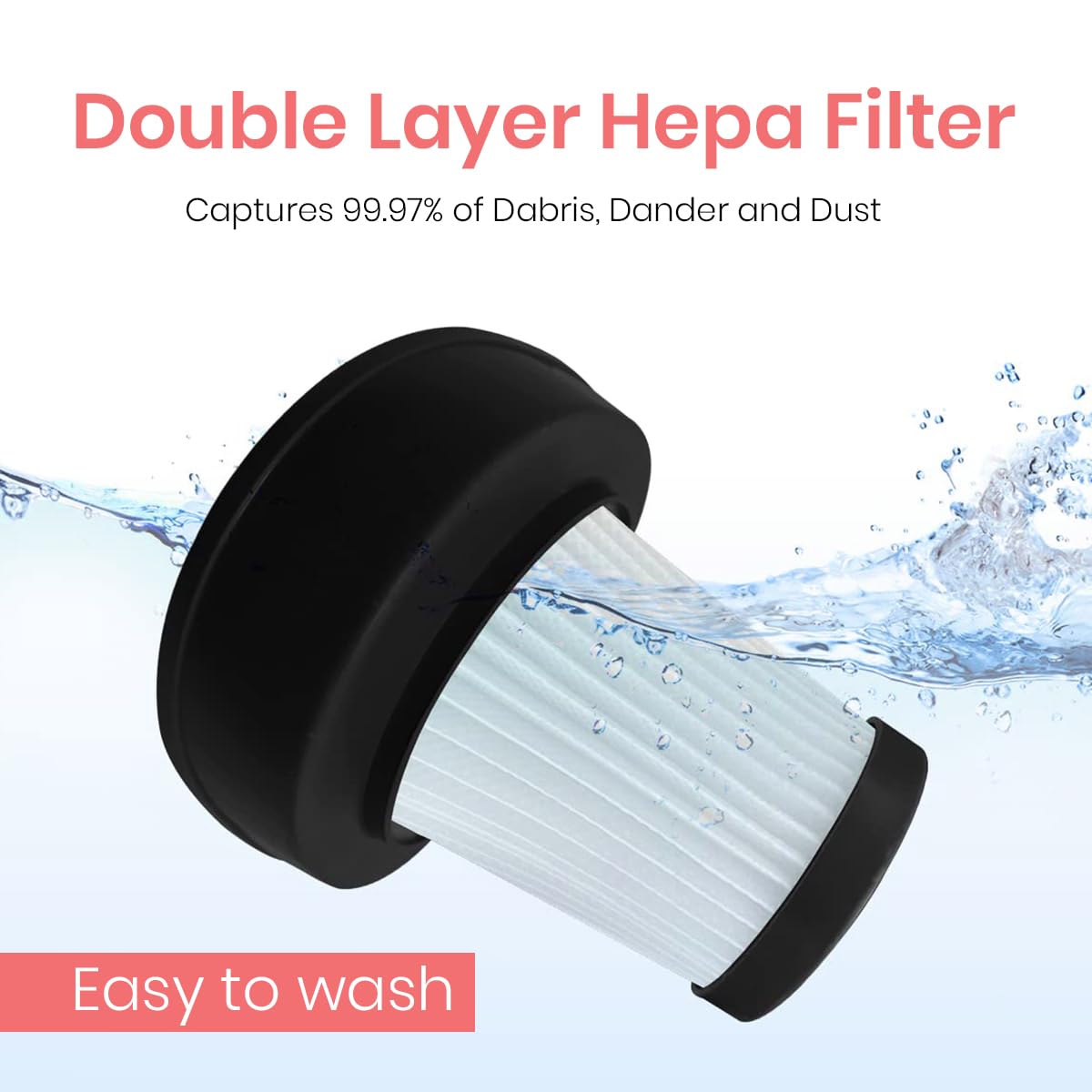 Inalsa Vacuum Cleaner with Mop for Floor Cleaning|900 W Motor with Strong 18 KPA Suction|Electric Mop for Floor Cleaning|5 Level Efficient Filtration|Handheld Vacuum Cleaner for Home(Ozoy Premium),Red 5