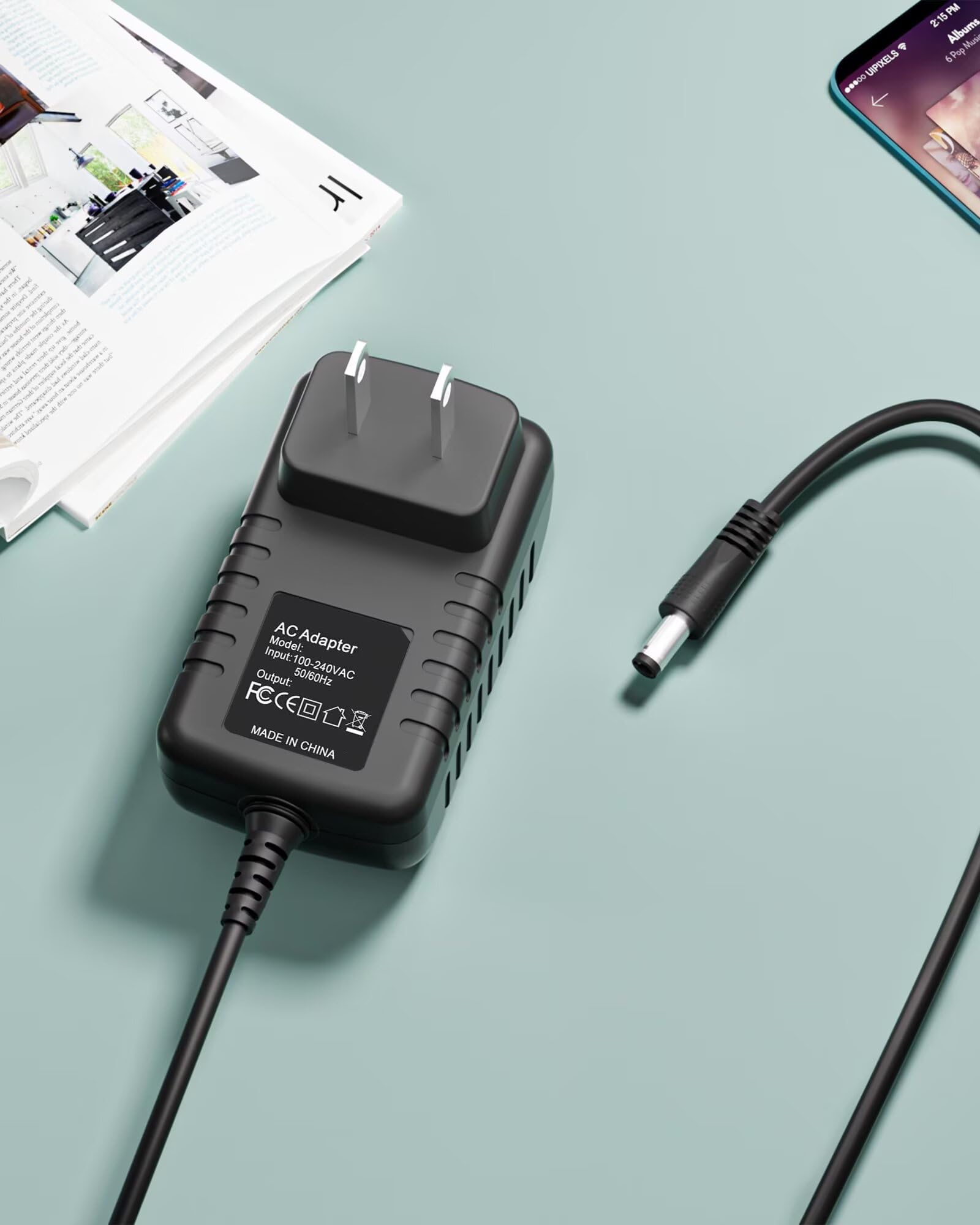 TXLYDYH 15V 1A AC Adapter Compatible with Century Solar ESA26 Truck PAC ES1224 Jump Starter Booster 5