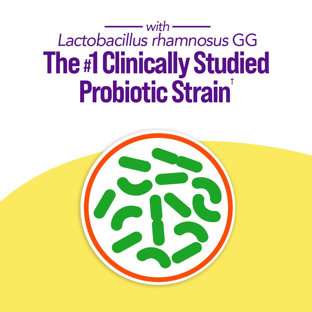 Culturelle Probiotics Ultimate Balance Probiotic for Use with Antibiotics - 20 Count – Probiotic Capsules Help Restore Good Bacteria Lost During Antibiotic Use & Contribute to A Healthy Immune System 5