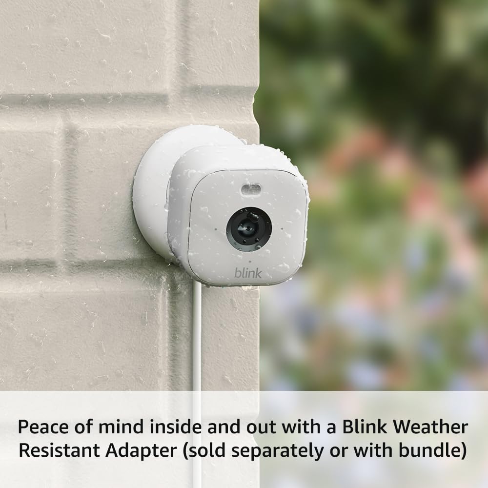 Blink Mini 2 (Newest Model) — Home Security & Pet Camera(s) with HD video, color night view, motion detection, two-way audio, and built-in spotlight — 1 camera (White) 3