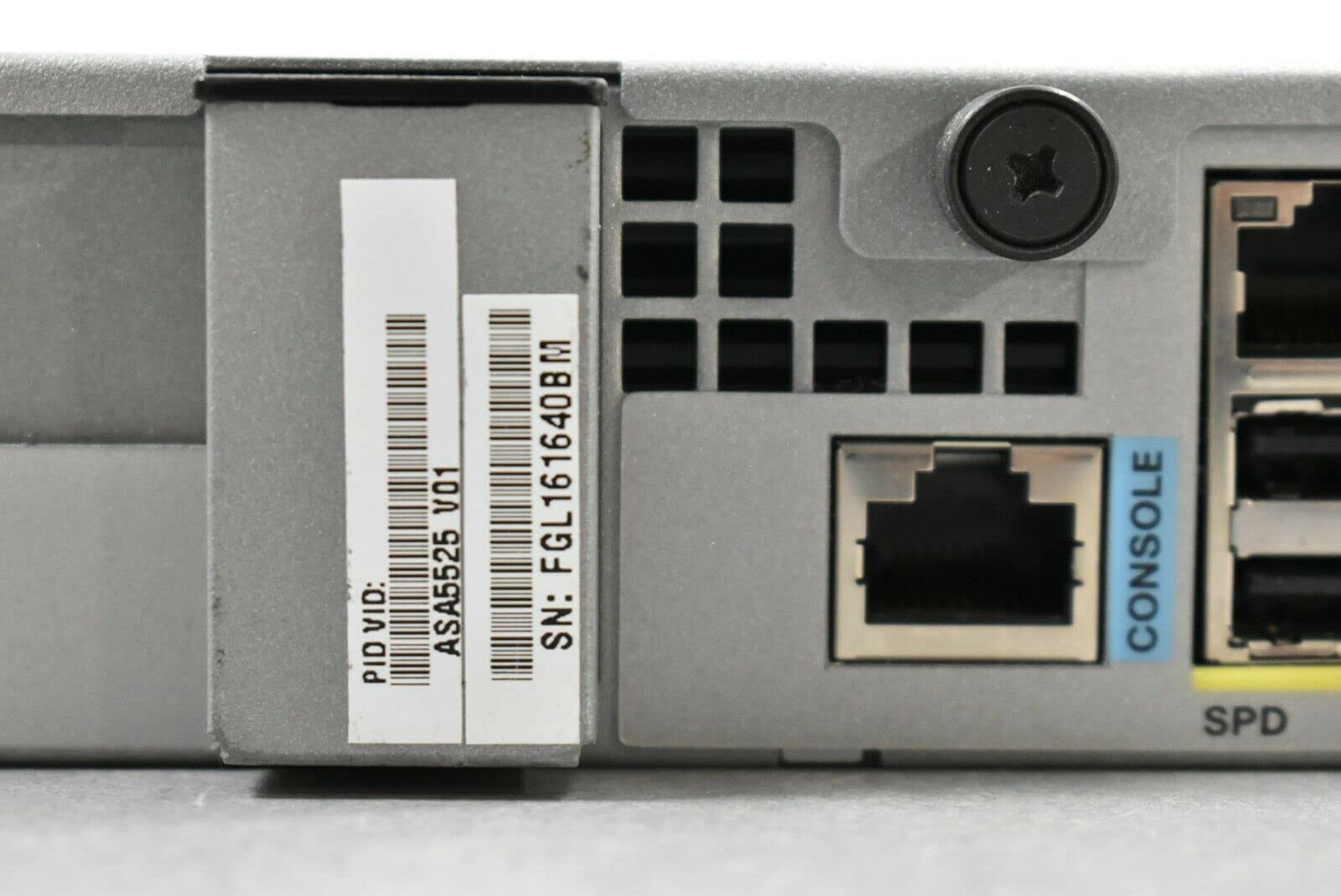 Cisco Asa 5525-X Firewall Edition. 8 Port Gigabit Ethernet-Usb-1-Manageable. Man 3