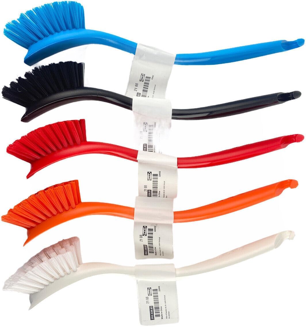 Ikea Dishwashing Brush Set 5 of Five Colors 2