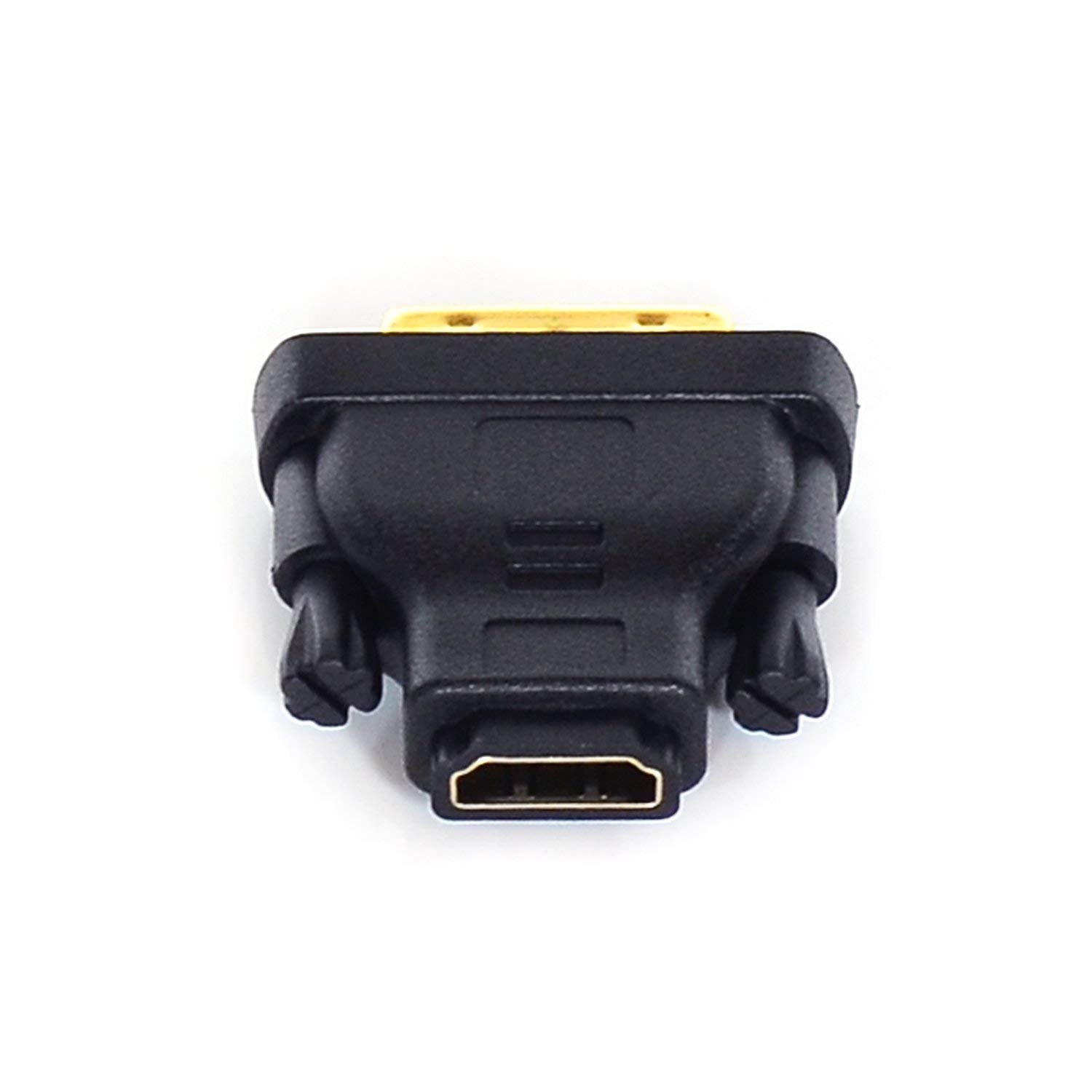 InstallerParts (300 Pack DVI-D Dual Link-M (24+1) to HDMI-F Adapter - Bi-Directional – Durable 6