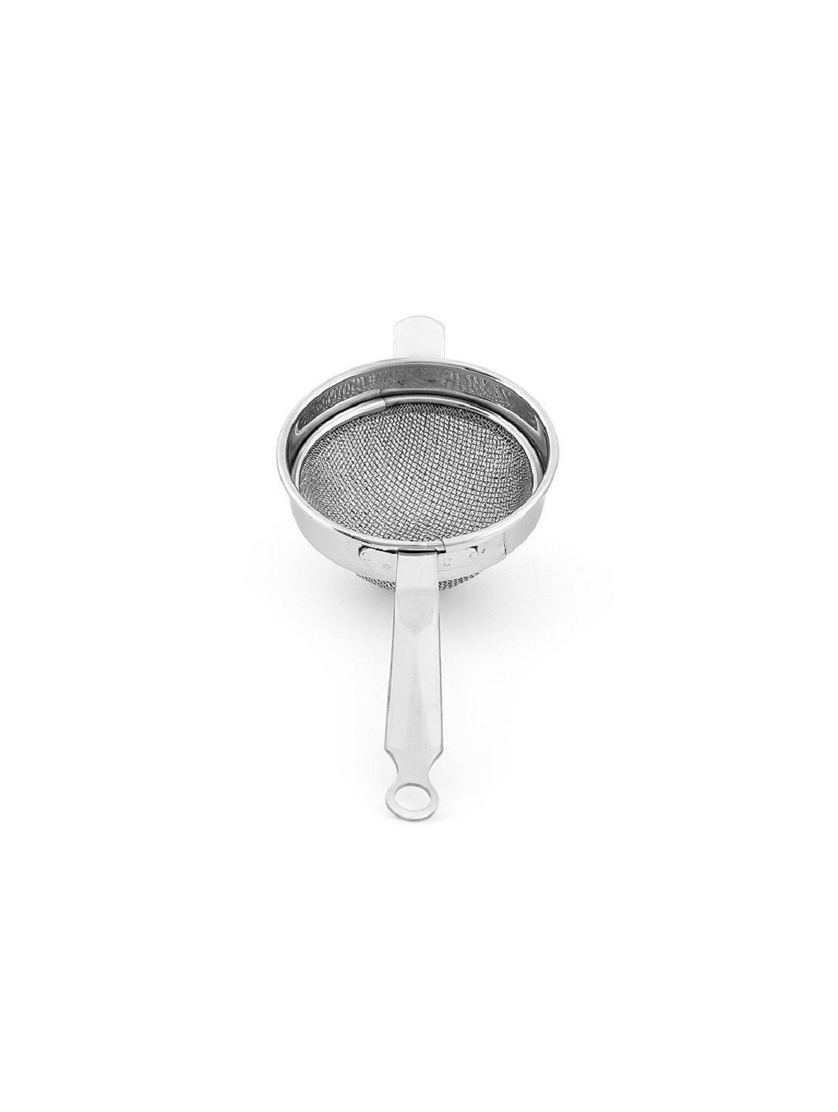 Kuber Industries Stainless Steel Double Mesh Tea Strainer Chalni 10 cm Diameter (Silver) (CTKTC01764) 2