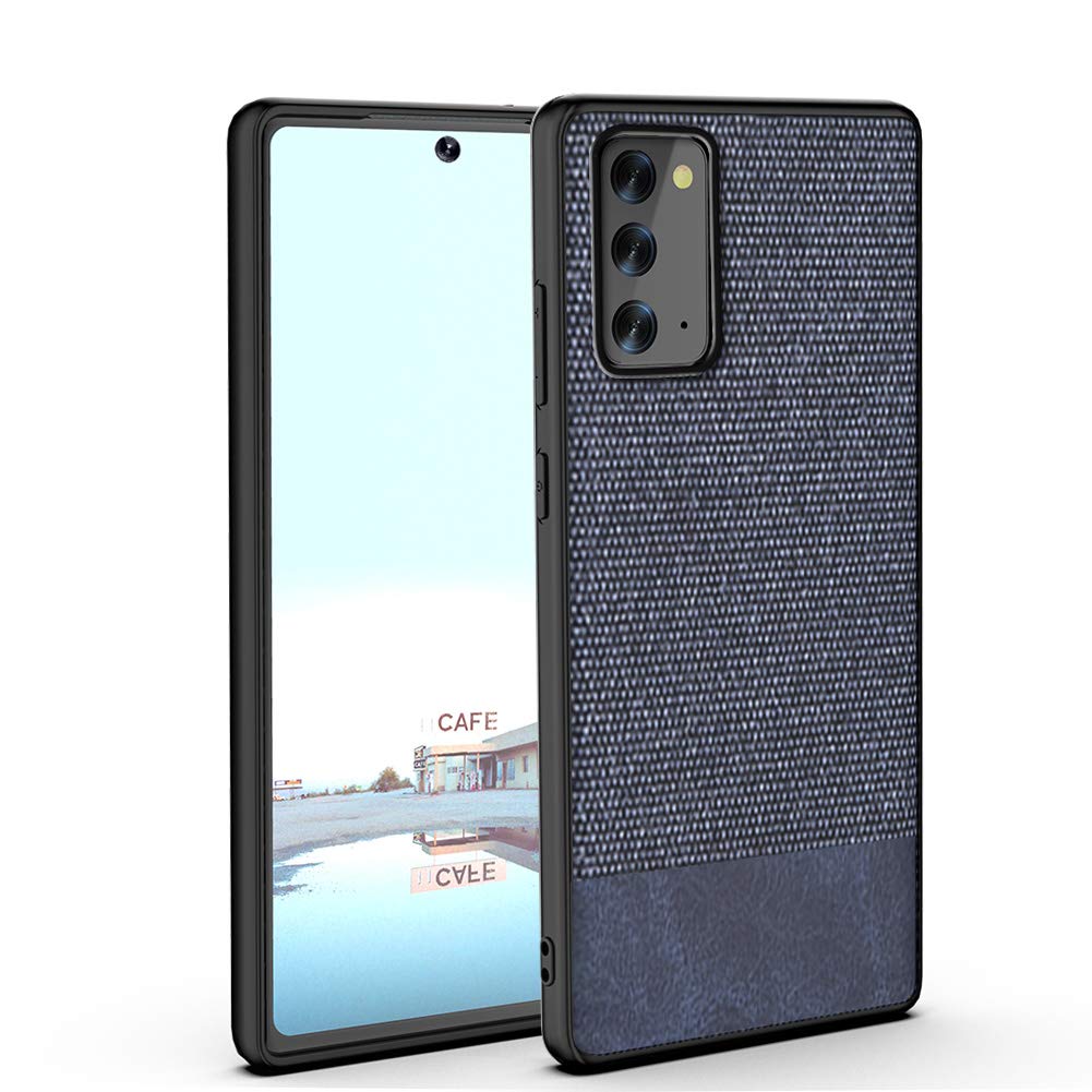 Case for Galaxy S20 FE, Patchwork Denim Pattern Protection Shockproof Case [Support Wireless Charging] Compatible with Samsung Galaxy S20 FE