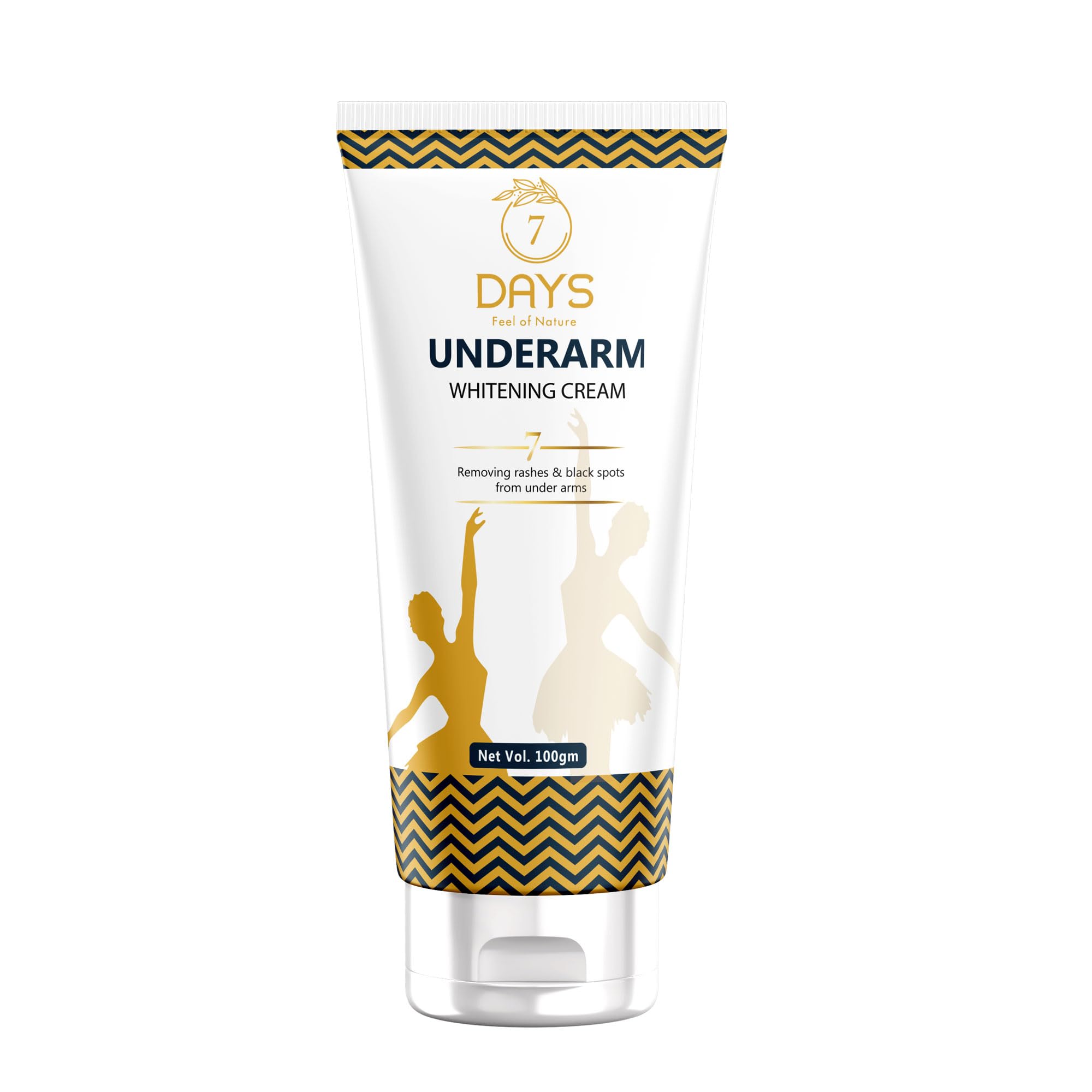 7 Days Dark Underarm Whitening Cream, For Even Toned & Patchy Underarms with Natural Ingredients, Remove Black Spots & Warts – 100g 1