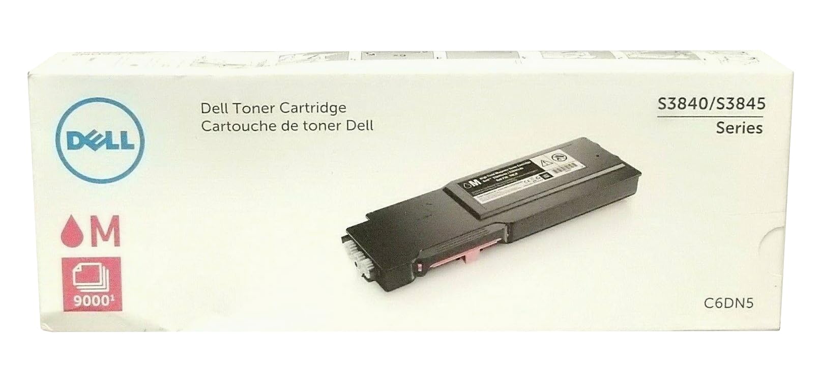 Dell C6DN5 High Yield Magenta Toner Cartridge for S3840cdn, S3845cdn