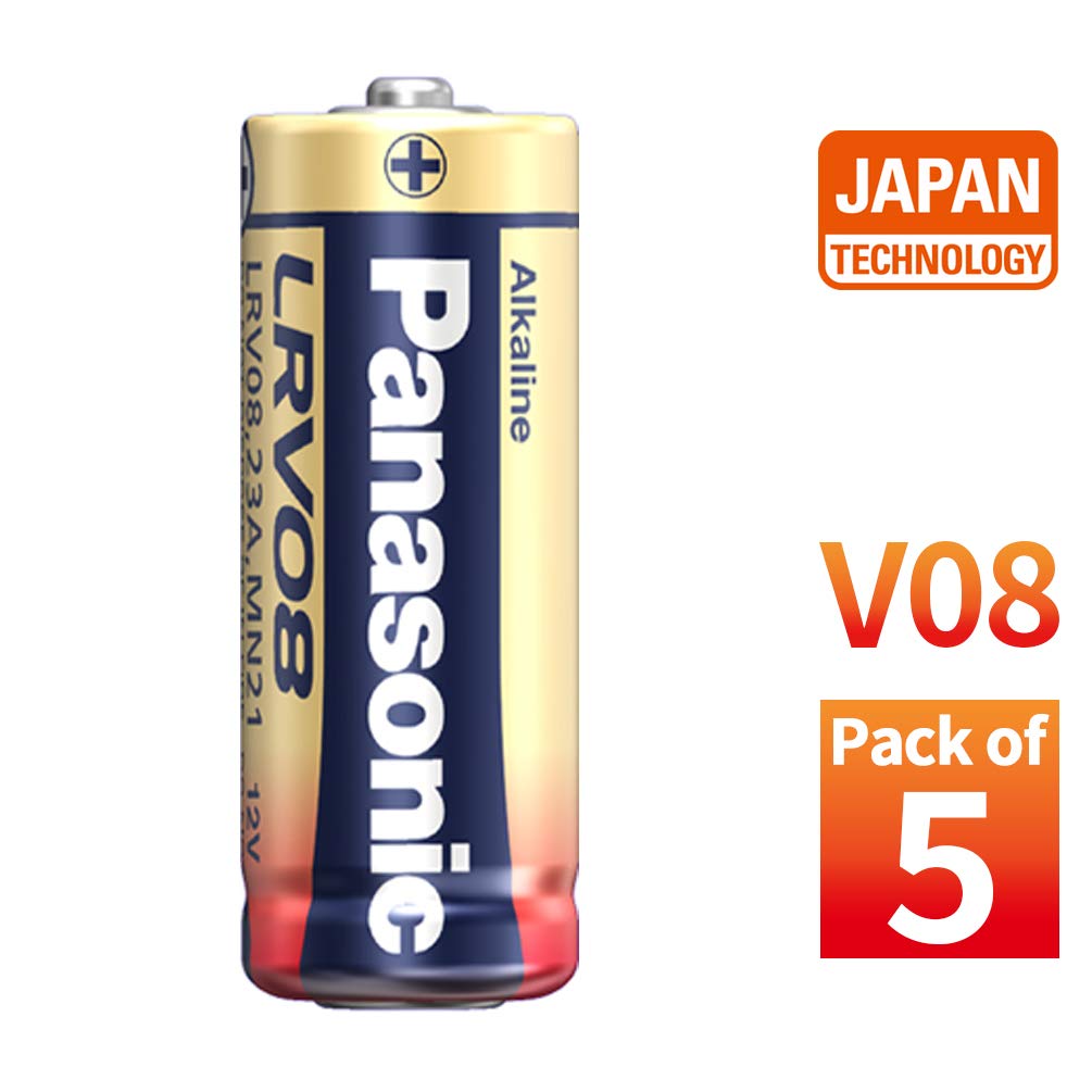 Panasonic Alkaline A23 12V Battery, Pack of 5 & LR44 Alkaline Coin Battery 1.5 v- Pack of 10 Provide Long Lasting Power in a Variety of Devices,from keyless-Entry fobs to Toys 4