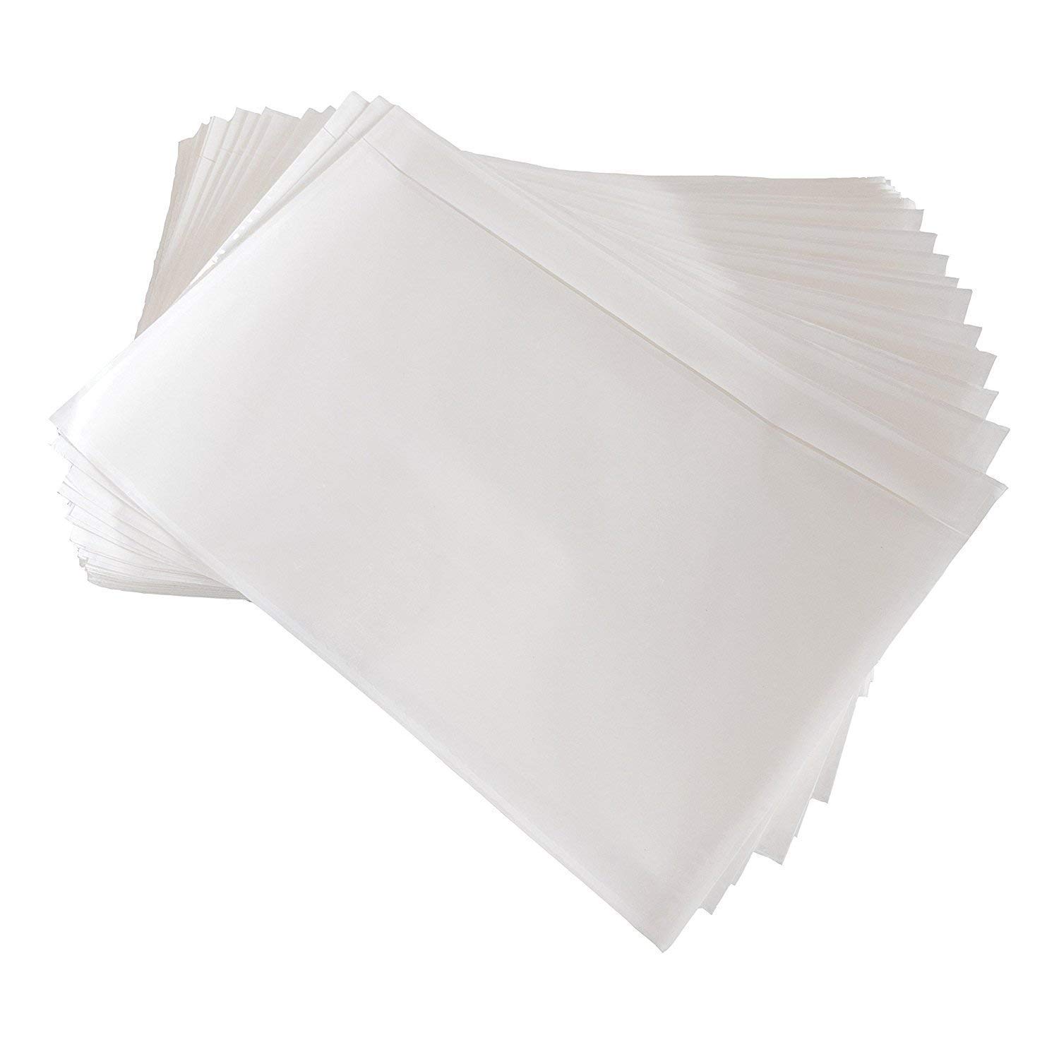 9527 Product 7.5" x 5.5" Clear Adhesive Top Loading Packing List/Shipping Label Envelopes (1000 Pack) 5