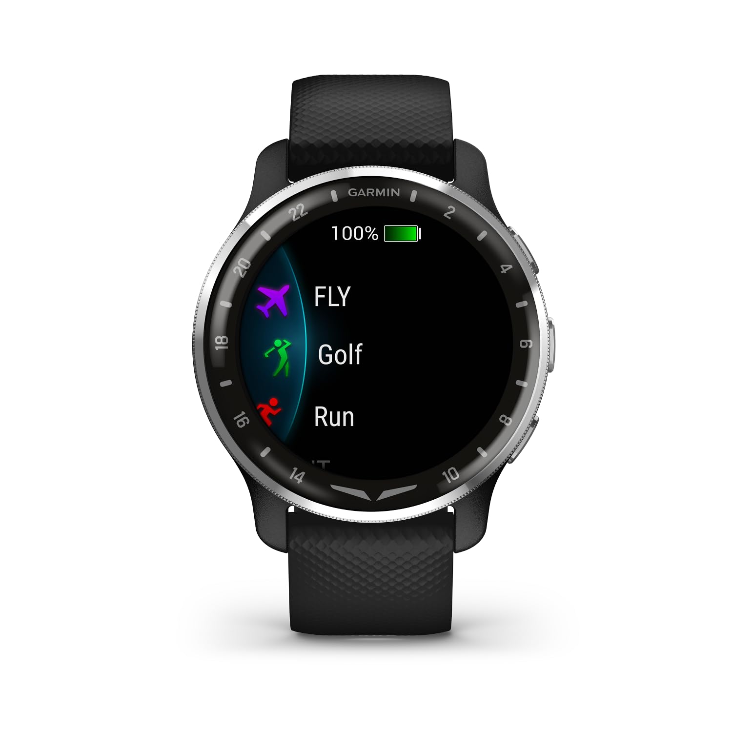 Garmin D2 Air X10 Aviator GPS Smartwatch with Call, Text, Health, Wellness and Aviation Weather Features (Black) + USB Wall Charger + Microfiber Cleaning Cloth + P-Bank + More 4