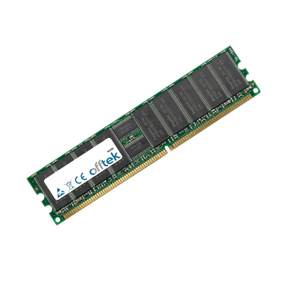 OFFTEK 512MB Replacement Memory RAM Upgrade for Evesham Rackmount Server Silveredge 200WDR2U (PC2100 - Reg) Server Memory/Workstation Memory